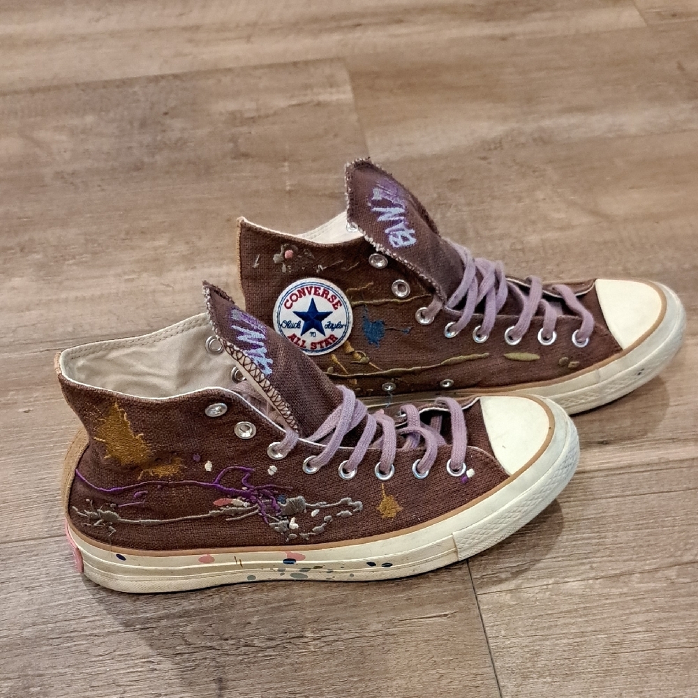 Sold Other Platform Converse Chuck 70 High x Bandulu Paint Splatter   Size 9.5 - Picture 2 of 6